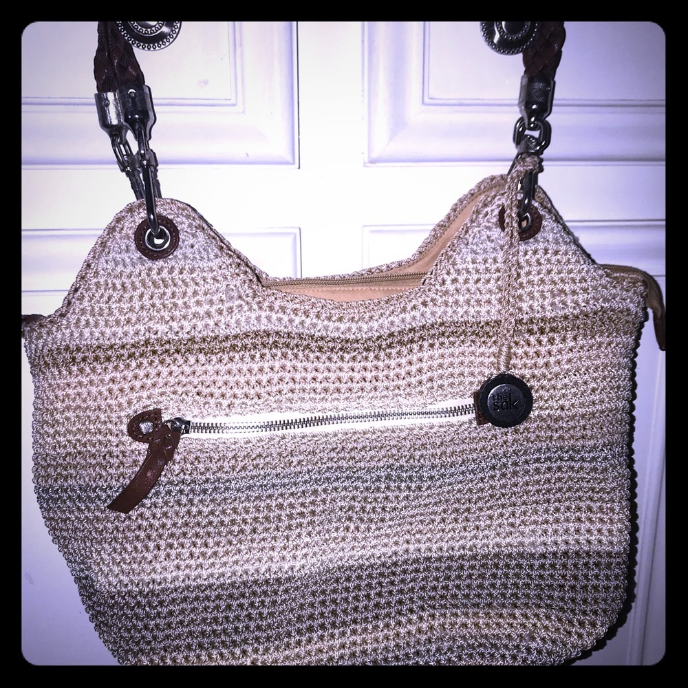 Multicolored tote
